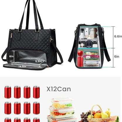 2-in-1 Bag & Lunch Compartment