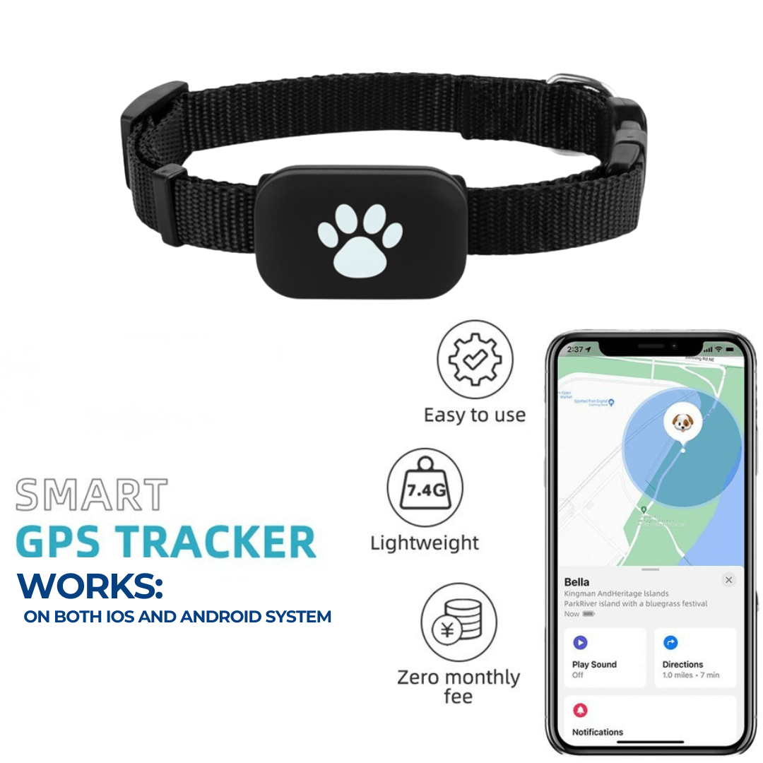Smart Tag  Pet Tracker Collar